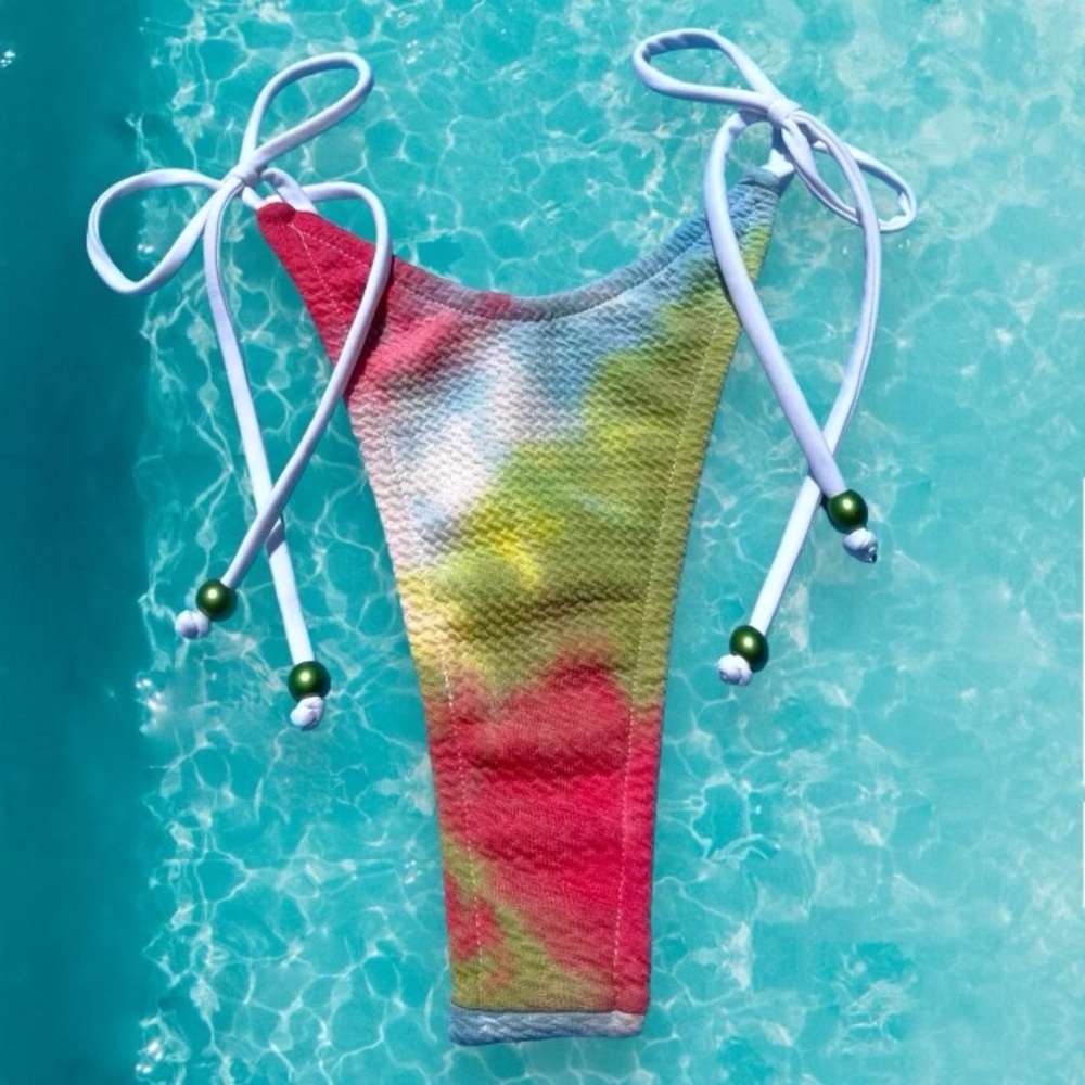Tie Dye Skimpy Bikini Bottom - DENALI BRAND